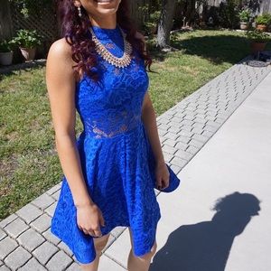 Tent dress- Royal Blue